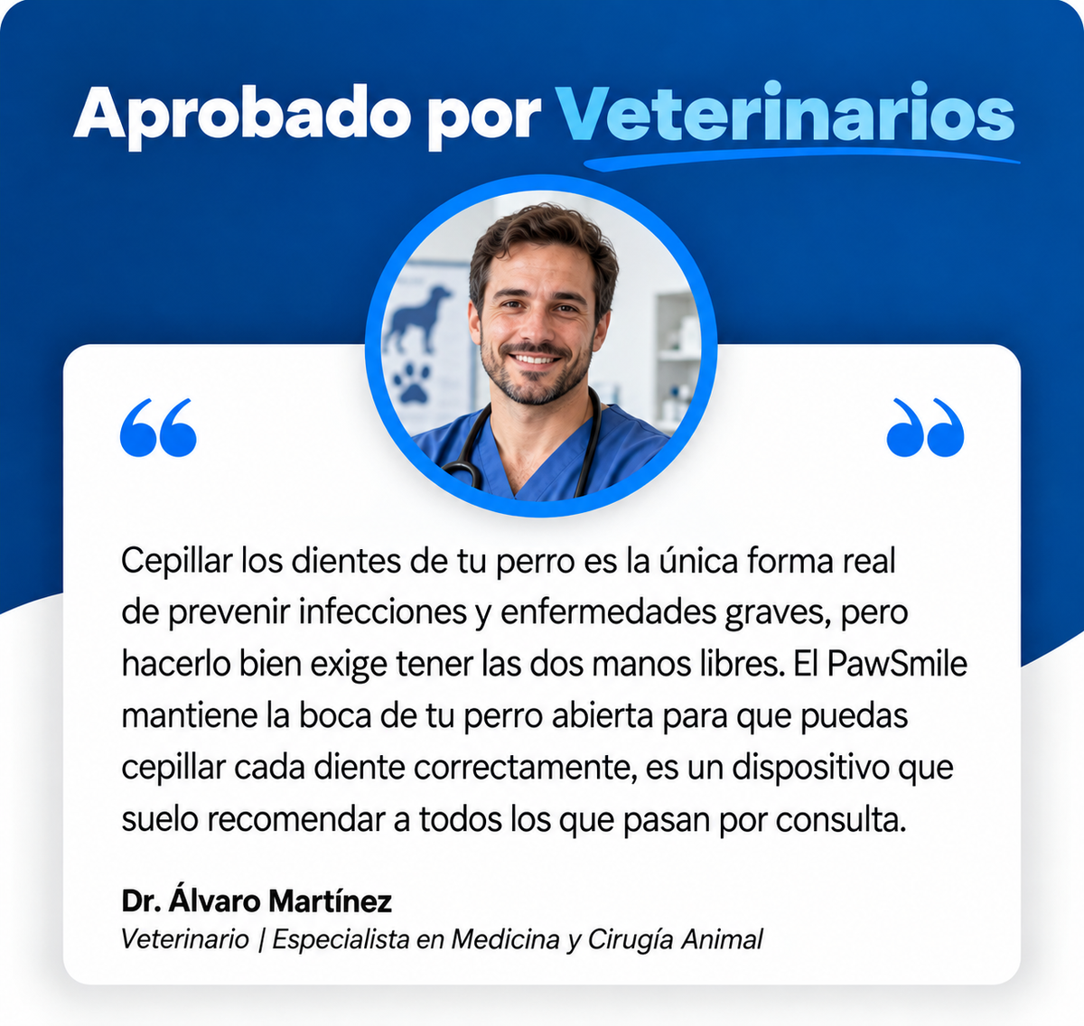 PawSmile - Mordedor Dental 2 en 1