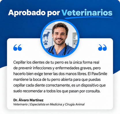 PawSmile - Mordedor Dental 2 en 1